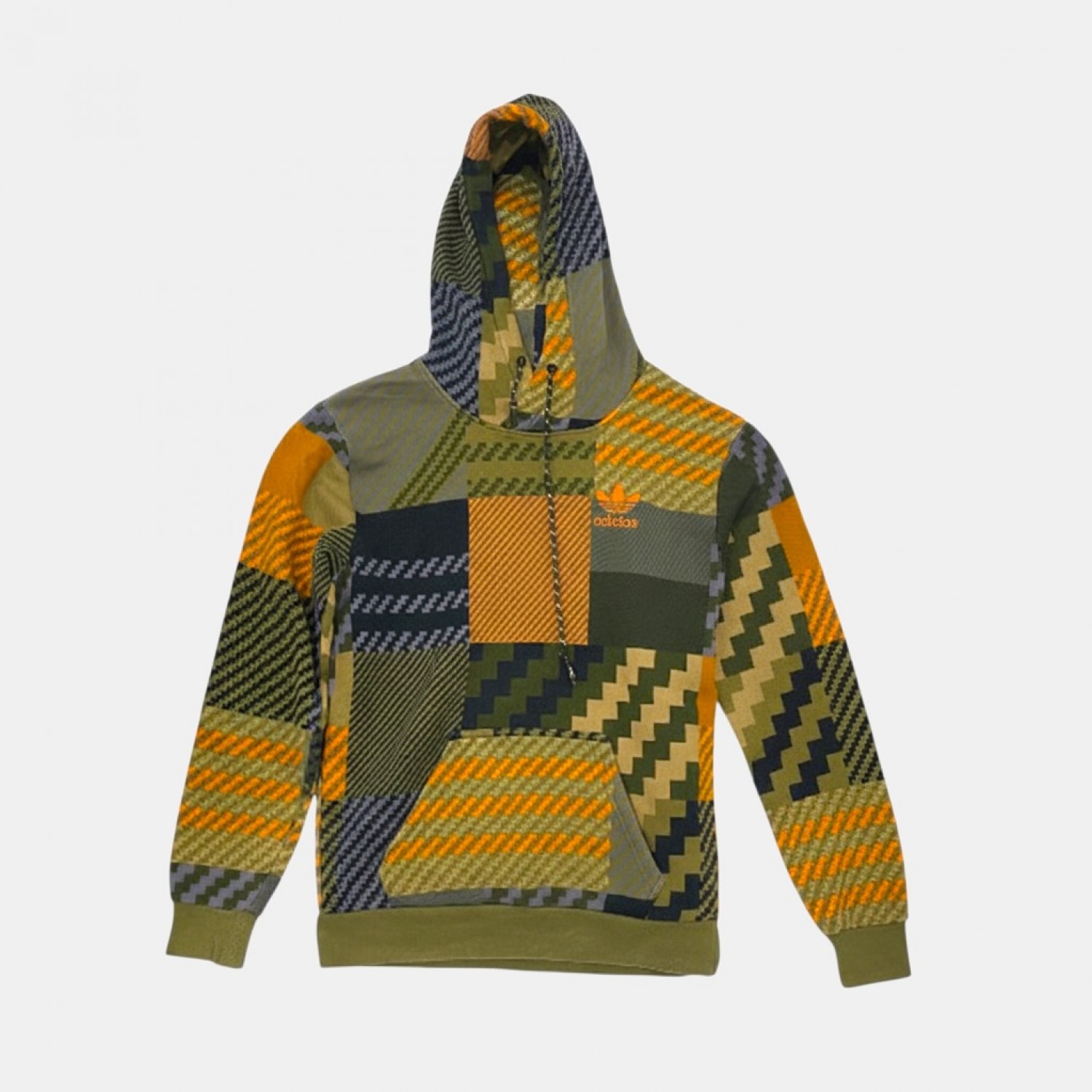 Adidas Originals Patchwork Ανδρικό Hoodie / Pre Owned